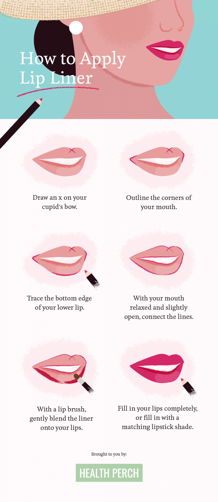 How to Apply Lip Liner for NaturalLooking Fuller Lips Health Perch